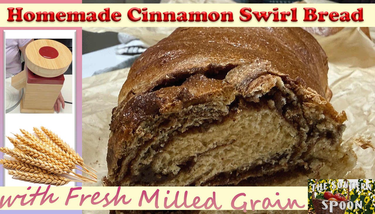 homemade cinnamon swirl bread